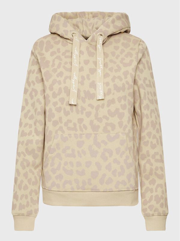 HYPE HYPE Суитшърт YVLR-224 Бежов Regular Fit