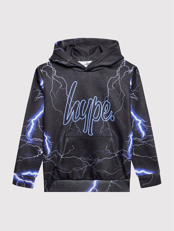 HYPE HYPE Суитшърт ZVLR-109 Черен Regular Fit