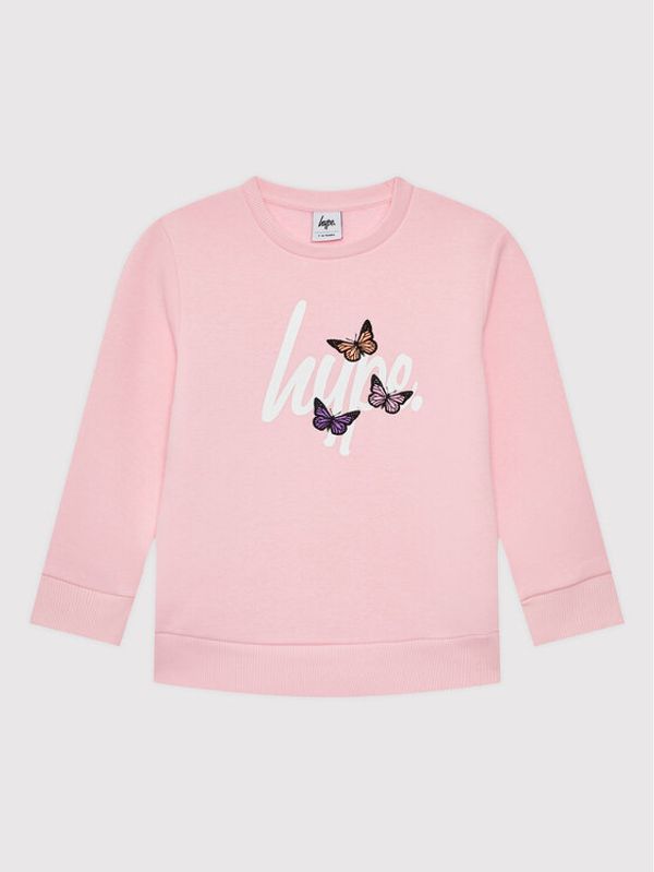 HYPE HYPE Суитшърт ZVLR-233 Розов Regular Fit