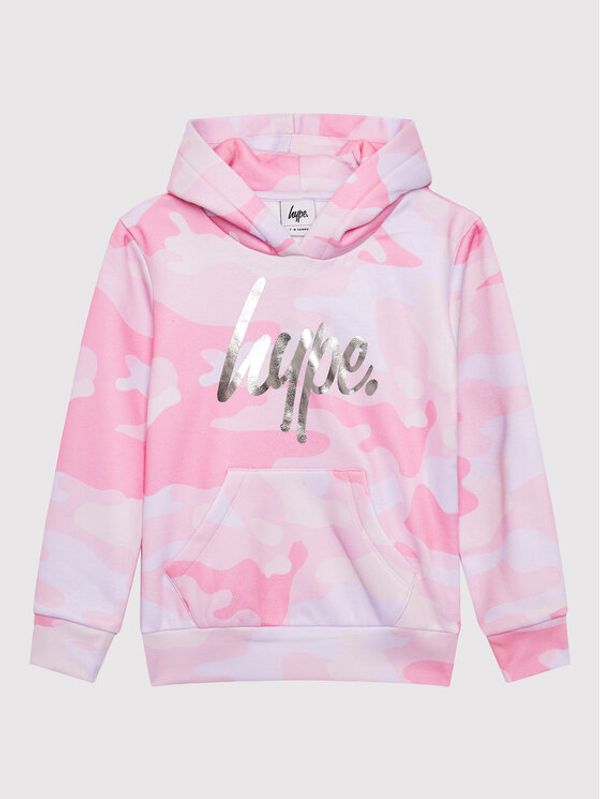 HYPE HYPE Суитшърт ZVLR-258 Розов Regular Fit