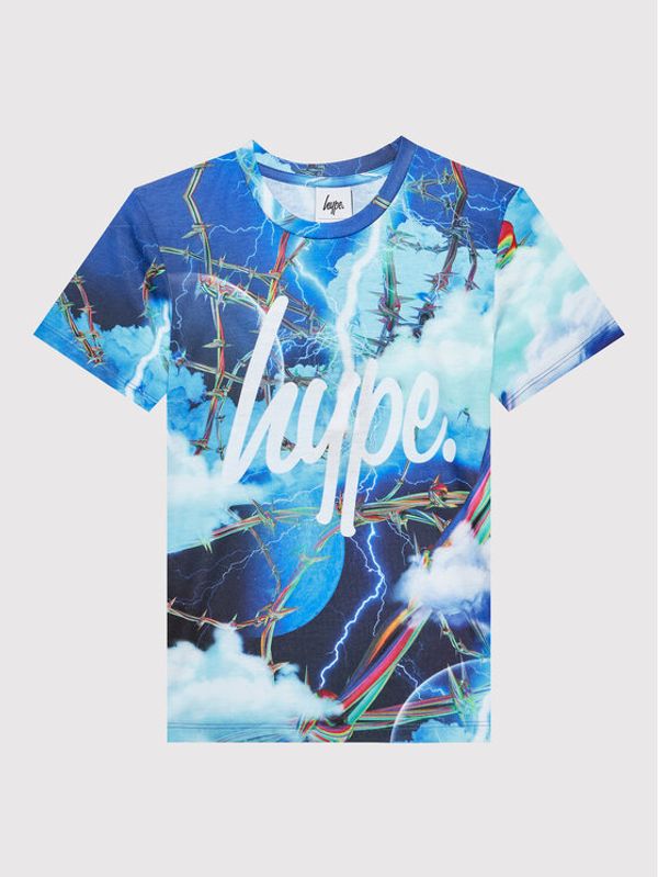 HYPE HYPE Тишърт ZVLR-041 Син Regular Fit