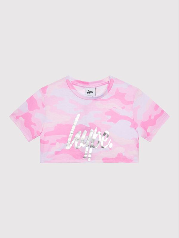 HYPE HYPE Тишърт ZVLR-194 Розов Regular Fit