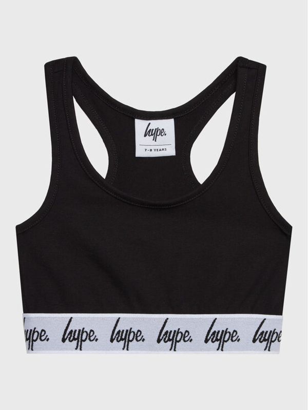 HYPE HYPE топ CORE21-111 Черен Slim Fit