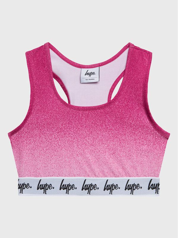 HYPE HYPE топ ZVLR-183 Розов Slim Fit