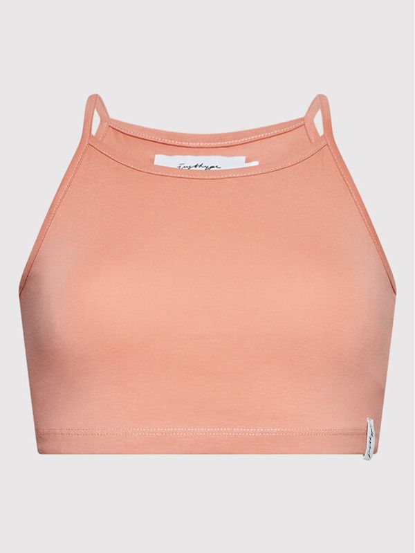 HYPE HYPE топ ZVLR-495 Розов Boxy Fit