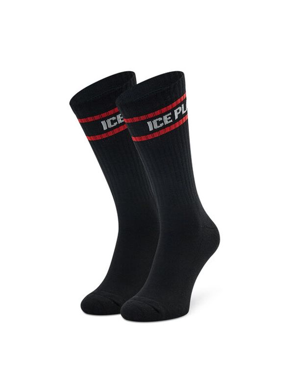 Ice Play Ice Play Чорапи дълги мъжки 22I U1M1 6302 6911 9000 Черен