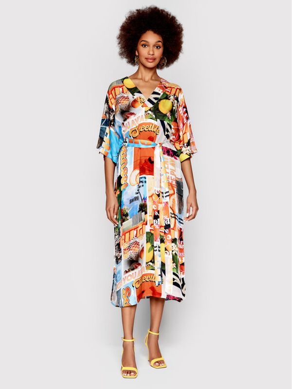 Ice Play Ice Play Ежедневна рокля 22E U2M0 H091 P528 S001 Цветен Relaxed Fit