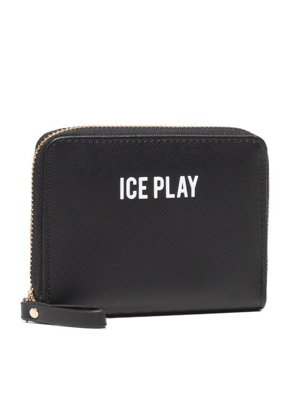 Ice Play Ice Play Голям дамски портфейл 22E W2M1 7313 6936 9000 Черен