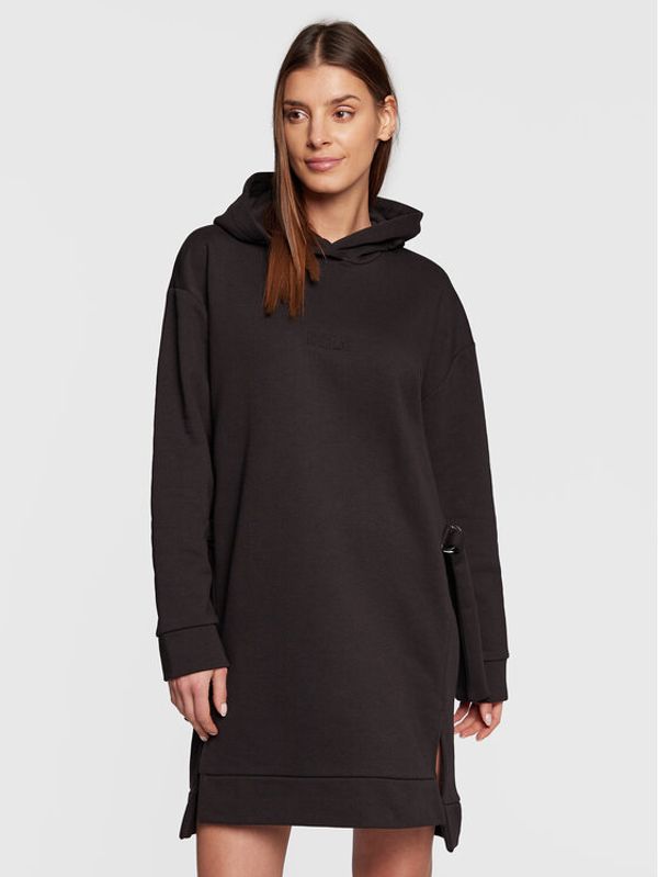 Ice Play Ice Play Плетена рокля 23E U2M0 H032 6323 9000 Черен Regular Fit