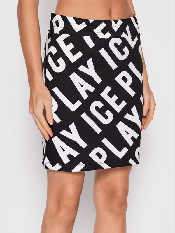 Ice Play Ice Play Пола тип молив 22I U2M0 C071 6322 S911 Черен Slim Fit