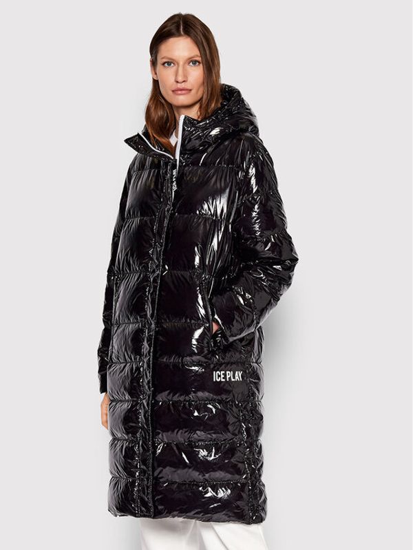 Ice Play Ice Play Пухено яке 22I U2M0 J081 6403 9000 Черен Regular Fit