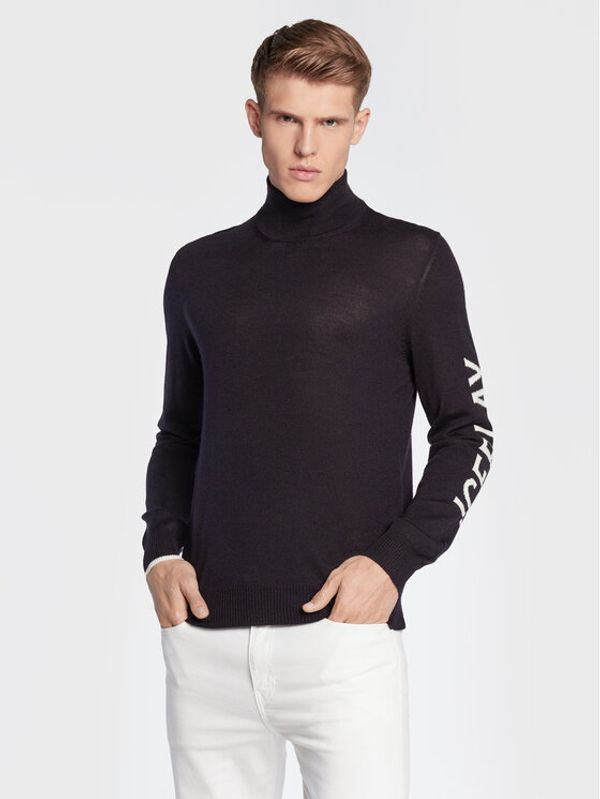 Ice Play Ice Play Пуловер 22I U1M0 A007 9014 6689 Тъмносин Regular Fit