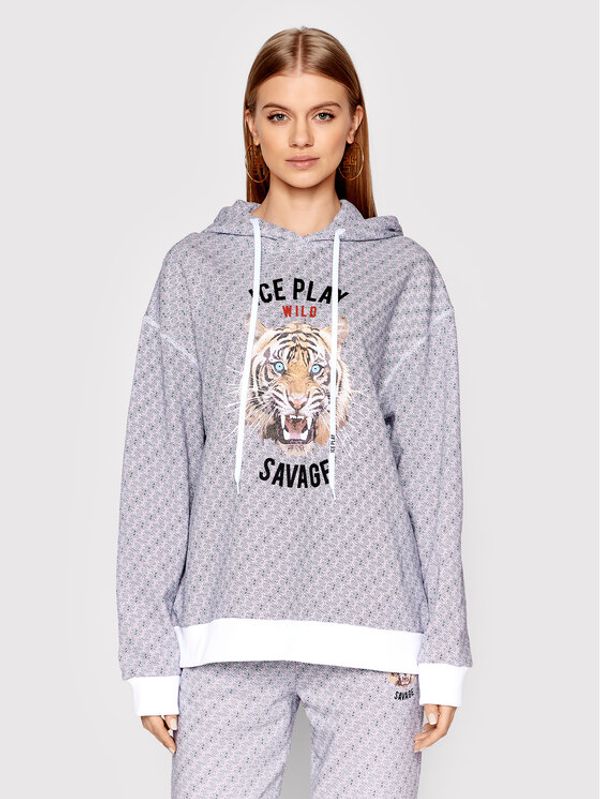 Ice Play Ice Play Суитшърт 22E U2M0 E123 P423 S101 Цветен Relaxed Fit