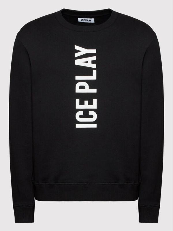 Ice Play Ice Play Суитшърт 22I U1M0 E053 P406 9000 Черен Relaxed Fit