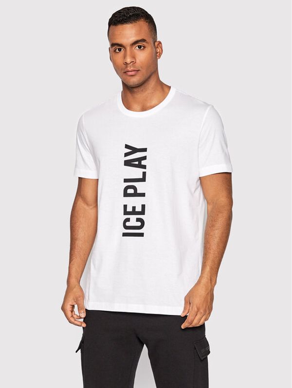Ice Play Ice Play Тишърт 22I U1M0 F017 P400 1101 Бял Regular Fit