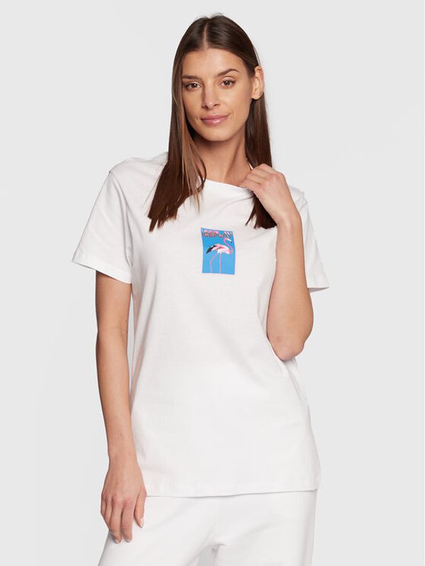 Ice Play Ice Play Тишърт 23E U2M0 F024 6324 1101 Бял Regular Fit