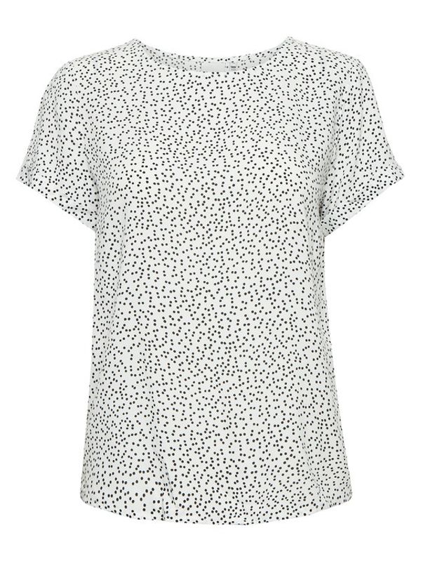 ICHI ICHI Блуза 20118146 Бял Regular Fit