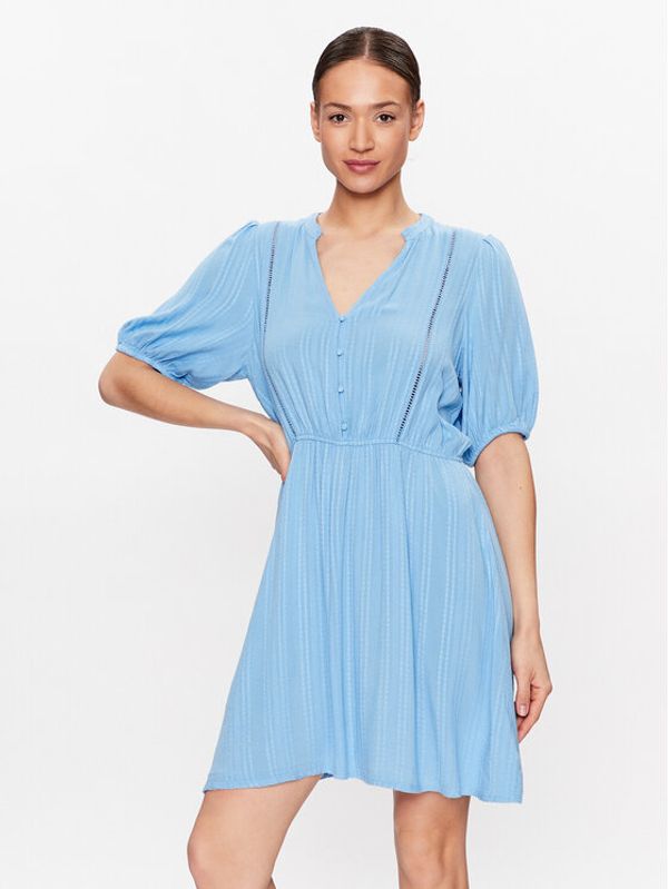 ICHI ICHI Ежедневна рокля 20118542 Син Regular Fit