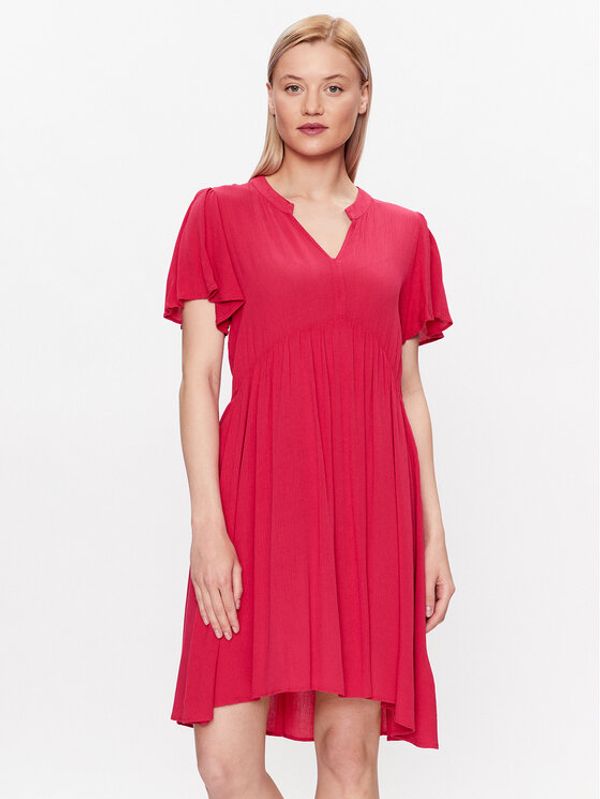 ICHI ICHI Ежедневна рокля 20118574 Червен Regular Fit