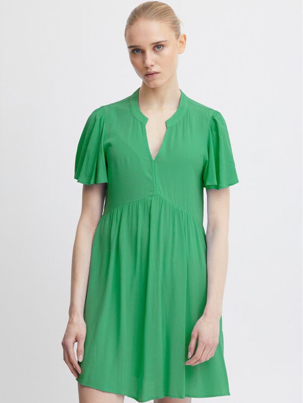 ICHI ICHI Ежедневна рокля 20118574 Зелен Regular Fit