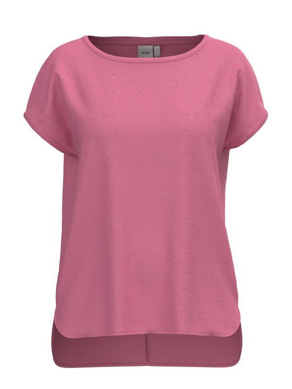 ICHI ICHI Тишърт 20109945 Розов Regular Fit