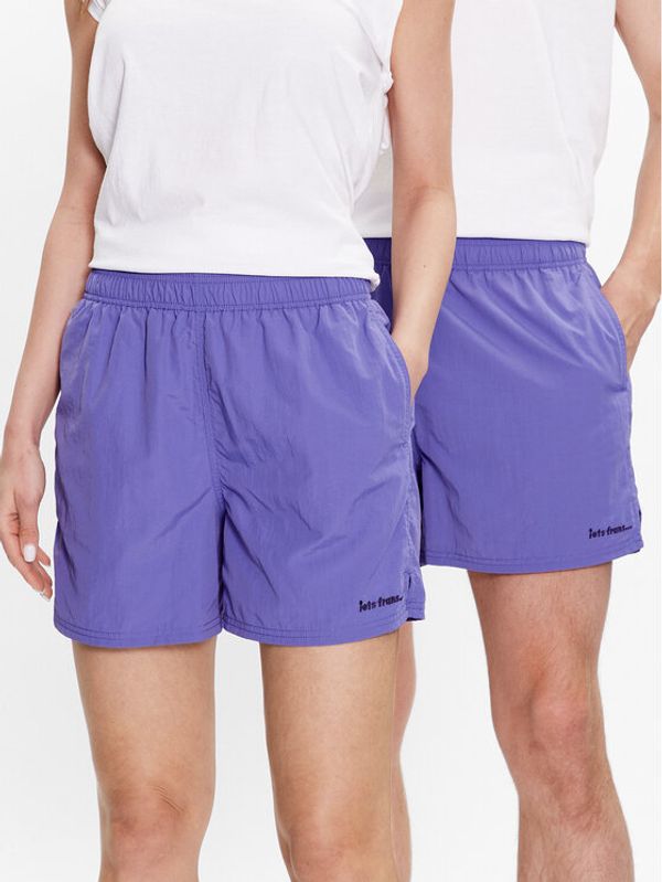 iets frans… iets frans… Спортни шорти IF NYLON SPORTS 76556257 Черен Loose Fit