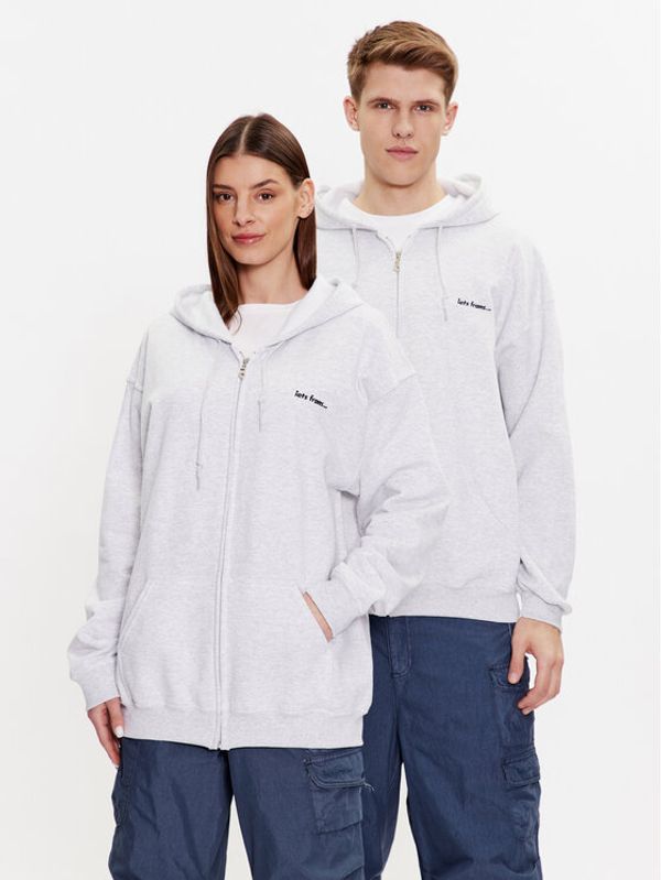 iets frans… iets frans… Суитшърт IF ZIP THROUGH 75479865 Сив Zipped Hoodie Fit