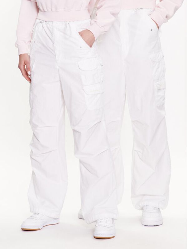 iets frans… iets frans… Текстилни панталони IF ECRU POPLIN 76003599 Екрю Baggy Fit