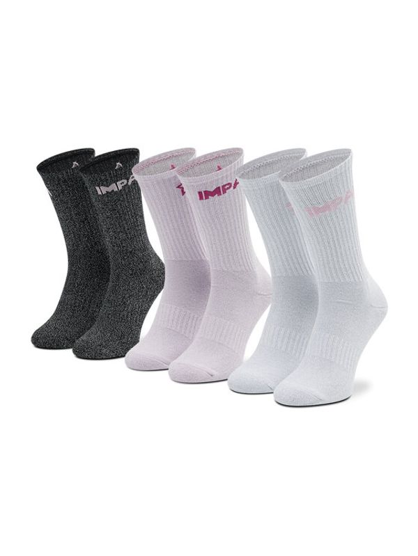 Impala Impala Комплект 3 чифта дълги чорапи дамски IM787002 Цветен