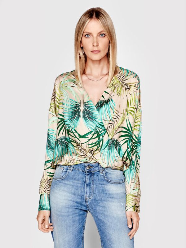 Imperial Imperial Блуза CKK1DKM Бежов Relaxed Fit