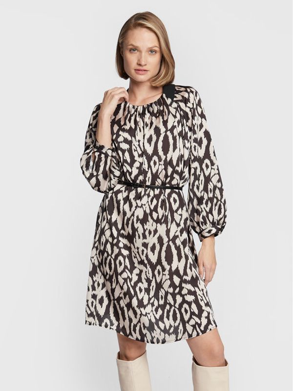 Imperial Imperial Ежедневна рокля ACX0EGB Бежов Relaxed Fit