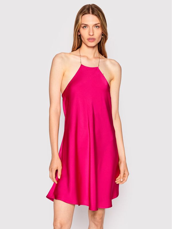 Imperial Imperial Коктейлна рокля ACIHDFY Розов Regular Fit