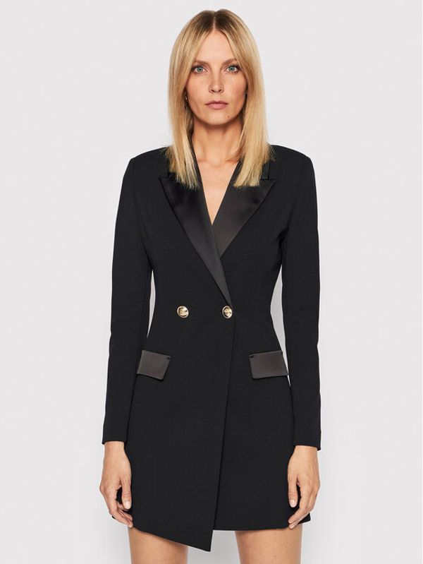 Imperial Imperial Коктейлна рокля ACKFDAW Черен Regular Fit