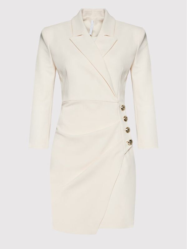 Imperial Imperial Коктейлна рокля ACOCDAW Бежов Regular Fit