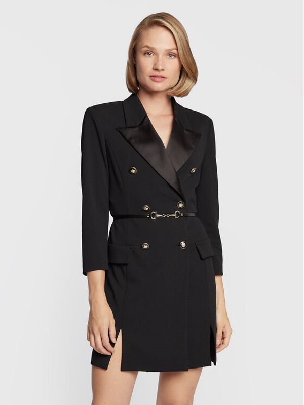 Imperial Imperial Коктейлна рокля ACP5EAW Черен Regular Fit