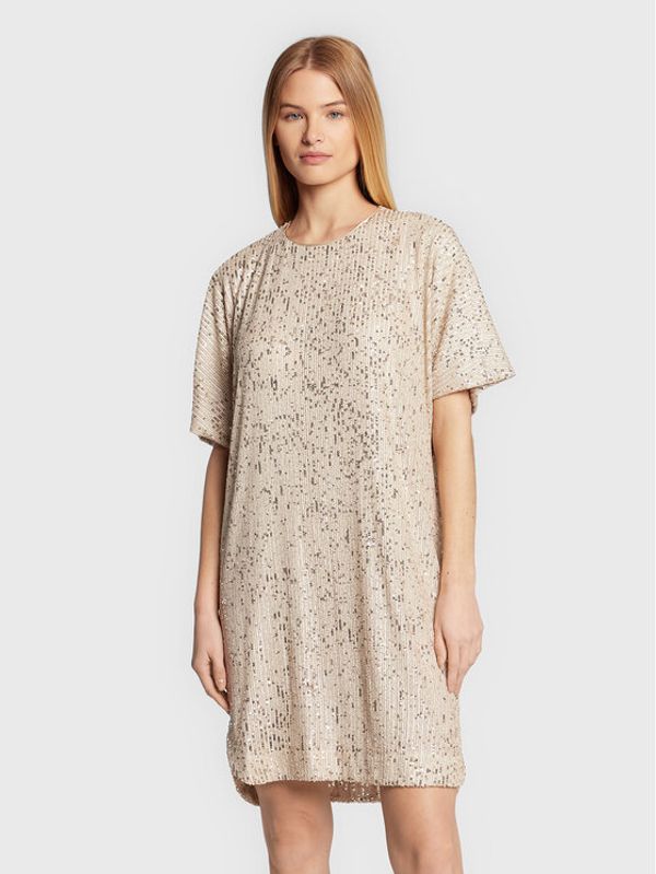 Imperial Imperial Коктейлна рокля ACV9EER Златист Regular Fit