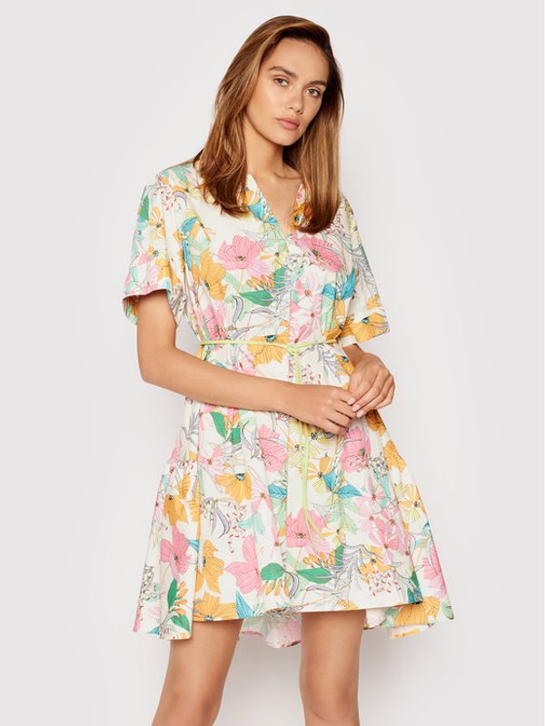 Imperial Imperial Лятна рокля AAXTBSY Бежов Relaxed Fit