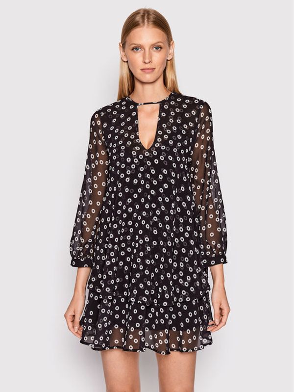 Imperial Imperial Лятна рокля ACQ2DQU Черен Relaxed Fit