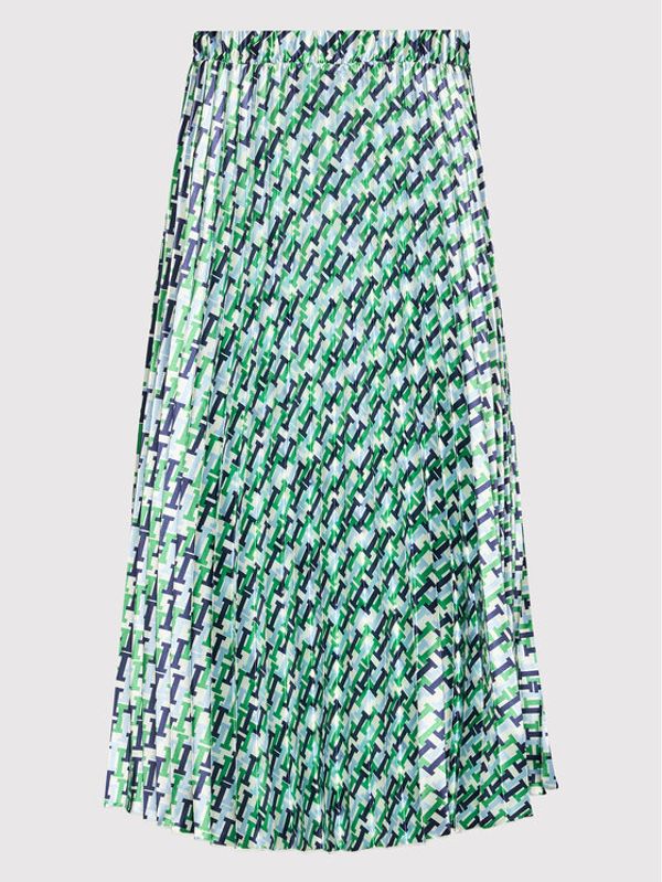 Imperial Imperial Плисирана пола GGR3DJBP Зелен Regular Fit