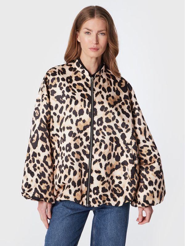 Imperial Imperial Преходно яке VHD3ELS Бежов Relaxed Fit