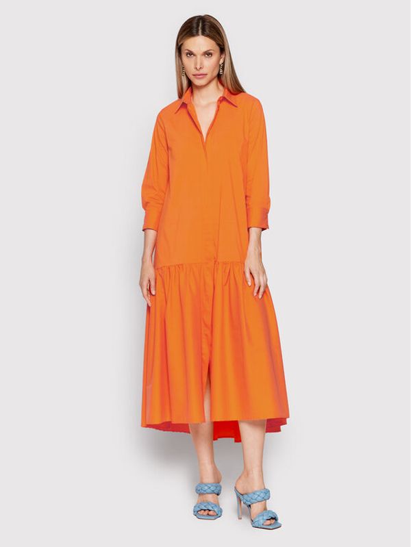 Imperial Imperial Рокля тип риза A9MYDRC Оранжев Regular Fit