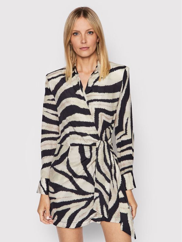 Imperial Imperial Рокля тип риза AB9KDHP Бежов Regular Fit