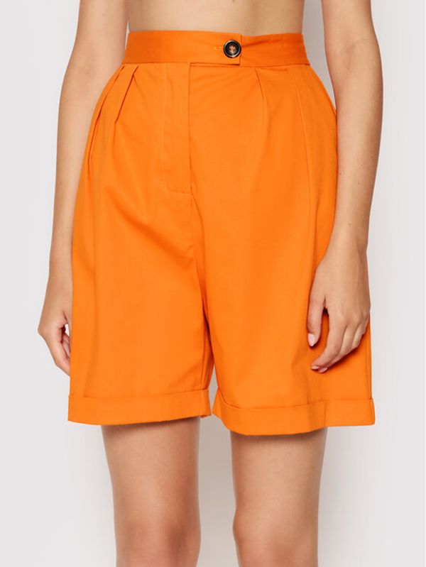 Imperial Imperial Шорти от плат D192BNP Оранжев Relaxed Fit