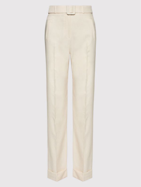 Imperial Imperial Текстилни панталони P3L4DHFC Бежов Relaxed Fit