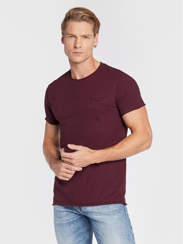 Imperial Imperial Тишърт T966EAZTD Бордо Regular Fit