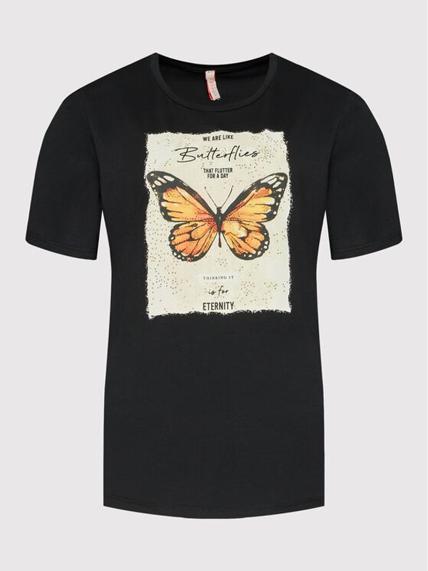 Imperial Imperial Тишърт TJ89DAISF Черен Regular Fit