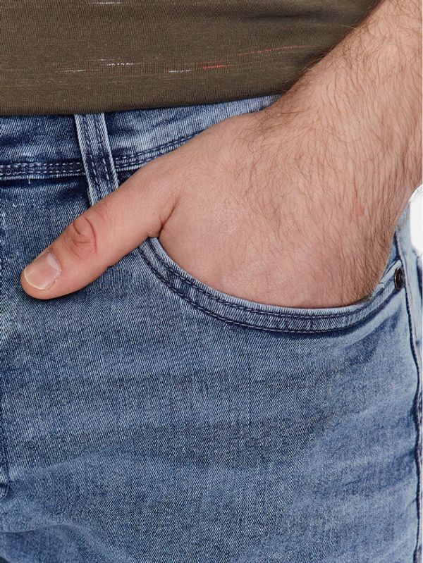 INDICODE INDICODE Дънки Dave Hydro Denim 65-234 Син Regular Fit