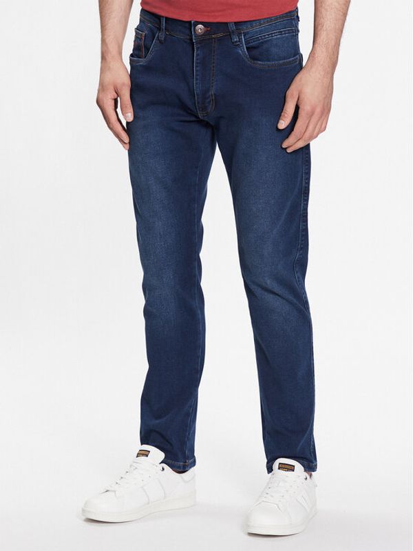 INDICODE INDICODE Дънки Dave Jogger 65-362 Тъмносин Regular Fit