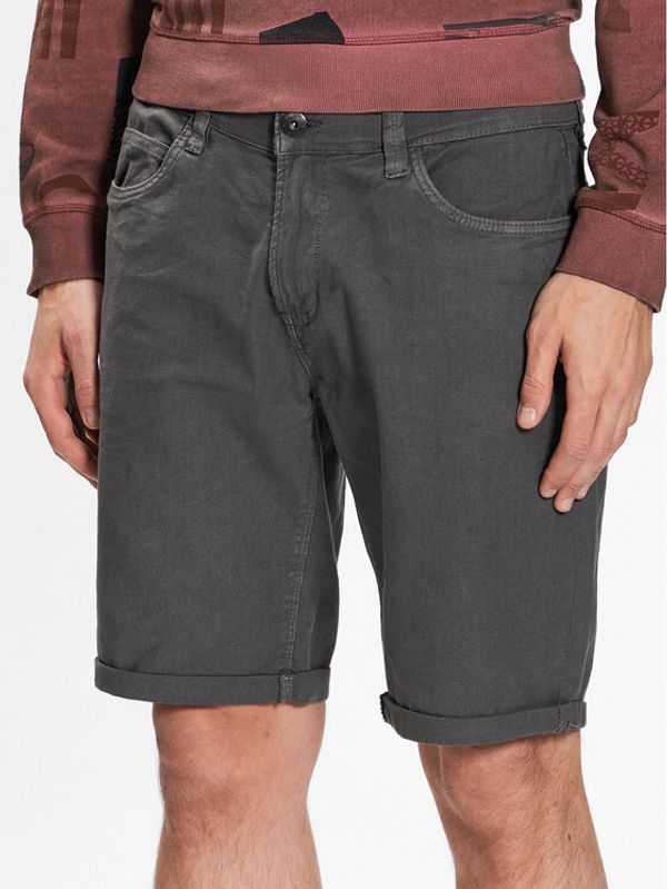 INDICODE INDICODE Дънкови шорти Ayman 70-577 Сив Regular Fit