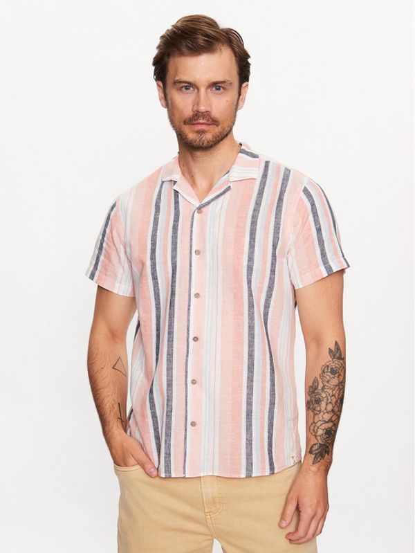 INDICODE INDICODE Риза Fitzpatrick 20-297 Розов Regular Fit